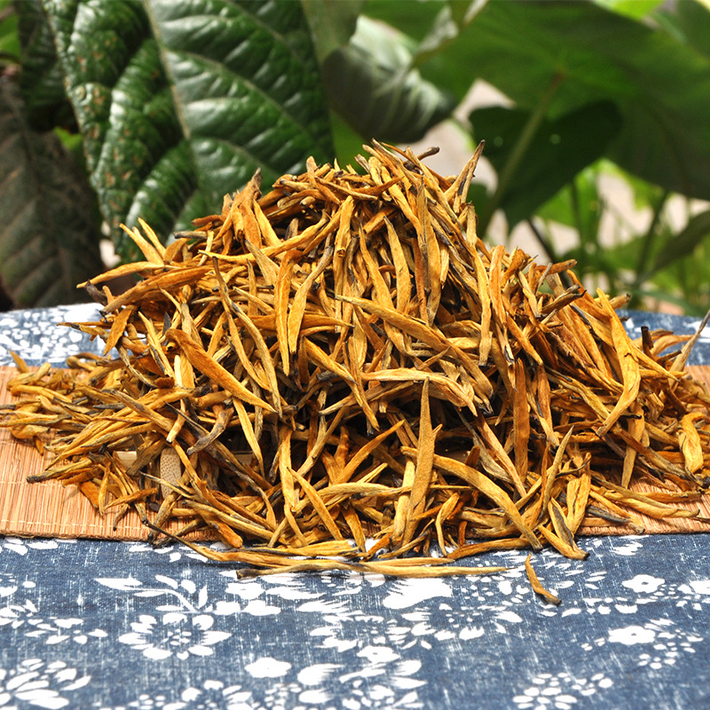 滇红茶 云南红茶金丝单芽 2016品质大金针 特级500g